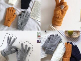 ถุงมือผ้าฟลีซกันหนาว well merry ทัชสกรีนมือถือได้ ให้ความอบอุ่น นุ่มนวล ใส่สบาย ผ้าคุณภาพดี