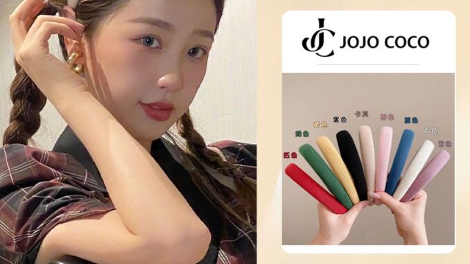 Jojo COCO ฟองน้ํา กะโหลกสูง ที่คาดผม ผู้หญิง ขอบบาง ล้างหน้า กด ที่คาดผม เครื่องประดับผม