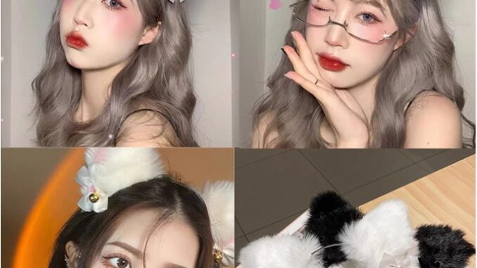 [พร้อมส่งจากไทย] ที่คาดผมหูแมวกระดิ่ง คอสเพลย์ สายคาดผมประดับหูแมว แฟชั่นเซ็กซี่ สําหรับผู้หญิง A078