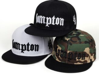 หมวกเบสบอล หมวกแก๊ป พิมพ์ลายตัวอักษร COMPTON แนวสตรีทแดนซ์ Gangster สไตล์ฮิปฮอป สําหรับผู้ชาย และผู้หญิง