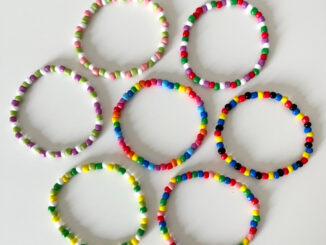กำไลข้อมือลูกปัดหลากสี #3 | colorful bead bracelet