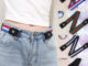 Janet เข็มขัดแฟชั่น ยางยืดใช้งายและสะดวก เข็มขัดยาง แฟชั่นผู้หญิง Slim Lazy Belt ดูผอมลง