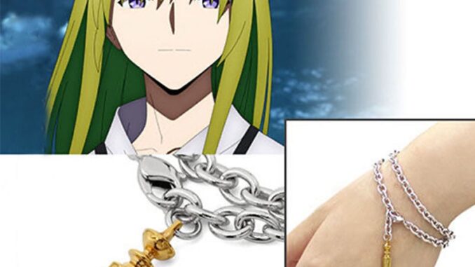 กําไลข้อมือ โลหะ ปรับได้ ลายอนิเมะ Game Fate Grand Order Enkidu เครื่องประดับ สําหรับแต่งคอสเพลย์ฮาโลวีน