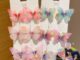 ONLY เครื่องประดับ กิ๊บติดผม รูปผีเสื้อ สีรุ้ง สําหรับเด็กผู้หญิง