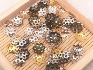 หมวกคั่นลูกปัดเงิน ขนาด 6-8mm AC04