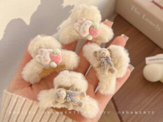กิ๊บติดผม รูปตุ๊กตาหมี กระต่ายน่ารัก สําหรับเด็กผู้หญิง