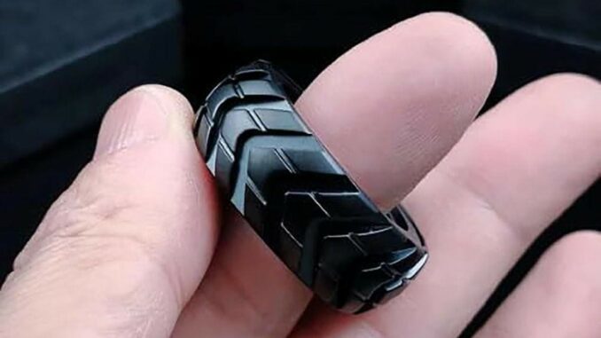 Maywi Fidget Edc แหวนกลไกโลหะ บรรเทาความเครียด แก้เครียด