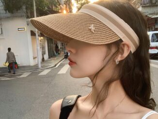หมวกฟางเปล่า กันแดด เหมาะกับเดินชายหาดกลางแจ้ง แฟชั่นฤดูร้อน สําหรับผู้หญิง