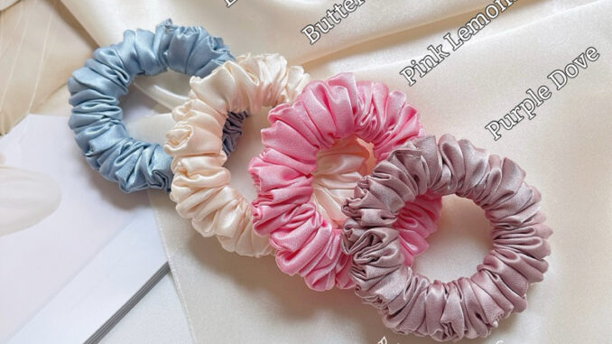 พร้อมส่ง❤️ ยางรัดผม ผ้าเครปซาตินอย่างดี SCRUNCHIES ยางรัดผมโดนัท ยางรัดผมถนอมเส้นผม พร้อมส่ง❤️ ยางรัดผม ผ้าเครปซาตินอย่างดี SCRUNCHIES ยางรัดผมโดนัท ยางรัดผมถนอมเส้นผม