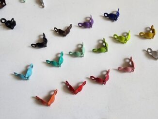 ตัวปิดปมสร้อย แบบสี เลือกสีได้ แพค10ชิ้น/สี