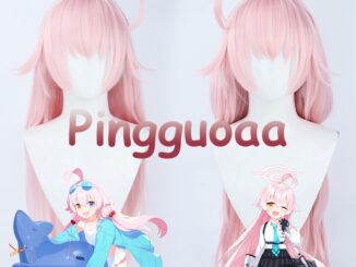 Game Blue Archive Takanashi Hoshino Cosplay Wig 90cm Long Straight Pink Wigs Heat Resistant Synthetic Hair