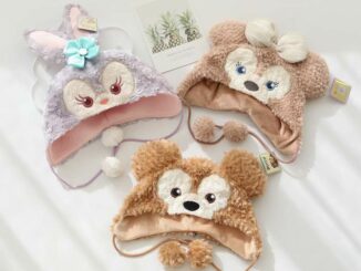 (พร้อมส่ง ) Duffy & Friends Fluffy Hat หมวกกันหนาว หมวกไหมพรม