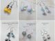 ต่างหูหินแท้ หินมงคล หินนำโชค  (เซ็ตที่ 22) ราคา 49-79.- ( มีก้านหนีบให้เลือกสำหรับคนไม่เจาะหู)