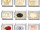 2024 หลายรูปแบบ DIY แฟชั่นวินเทจ ย้อนยุค สร้อยข้อมือ เครื่องประดับโมดูล อุปกรณ์เสริมบุคลิกภาพโมดูล วันวาเลนไทน์  ของขวัญวันวาเลนไทน์