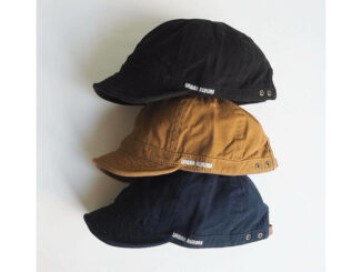 CANVAS WORK CAP หมวกผ้าแคนวาส ทรงย้อนยุค ปีกสั้น