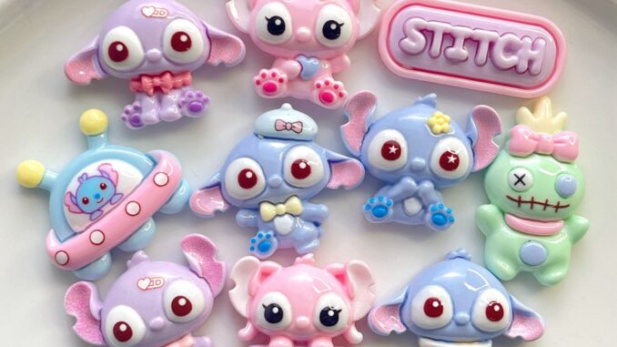 [4 #] จี้เรซิ่น รูปการ์ตูน Didi สีชมพู แฮนด์เมด diy อุปกรณ์เสริม สําหรับทําเครื่องประดับผม เคสโทรศัพท์ รองเท้า