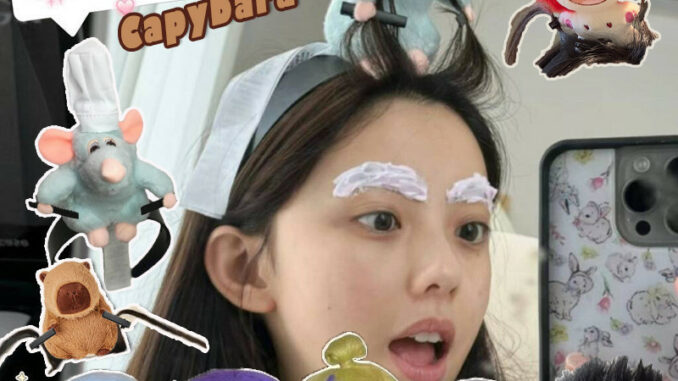 ที่คาดผมรูปหนู เชฟ หมวก น่ารัก สําหรับทําอาหาร ที่คาดผมตุ๊กตาหัวฟู