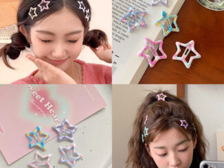 ร้านไทยพร้อมส่ง  กิ๊บติดผม กิฟดาว กิ๊บโบว์ กิฟติดผมน่ารัก จำนวน2ชิ้น