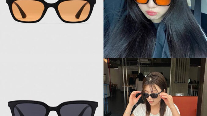 พรีออเดอร์14วัน  Blue Elephant แว่นกันแดด Capella Black / Orange Tint ของแท้ เช็คได้  จากเกาหลี