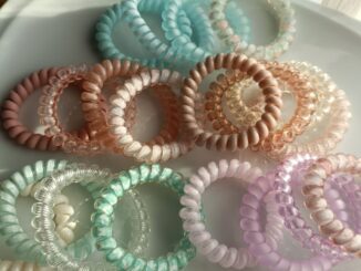 ยางมัดผม ชุดเซ็ต 4 เส้น สีสวยหวาน คลุมโทน