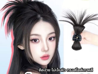 พร้อมส่ง! กิ๊บหนีบปลอม แฮร์พีช กิ๊บหนีบผมครึ่งหัว เสกผมสวย ผมดูหนา ดูมีวอลลุ่ม