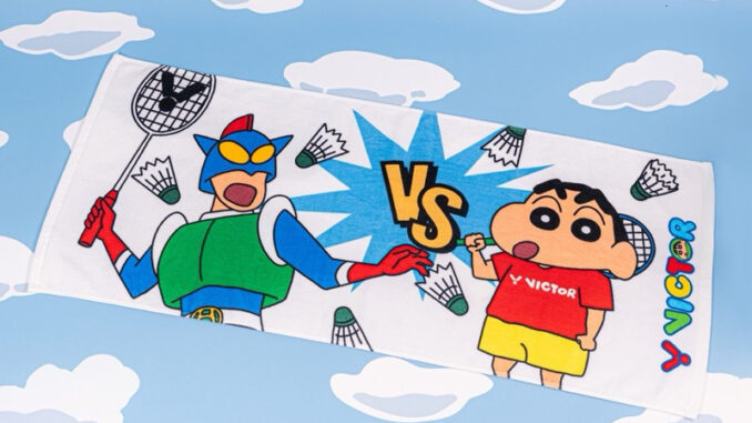 ผ้าเช็ดหน้า VICTOR X CRAYON SHINCHAN TOWEL TW-407CS