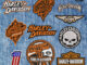อาร์มปัก ฮาร์เลย์ เดวิดสัน Harley Davidson วัสดุตกแต่งผ้า อาร์มติดเสื้อ ตัวรีดติดเสื้อ อาร์มตีนตุ๊กแก ปักแน่น เน้นคุณภาพ
