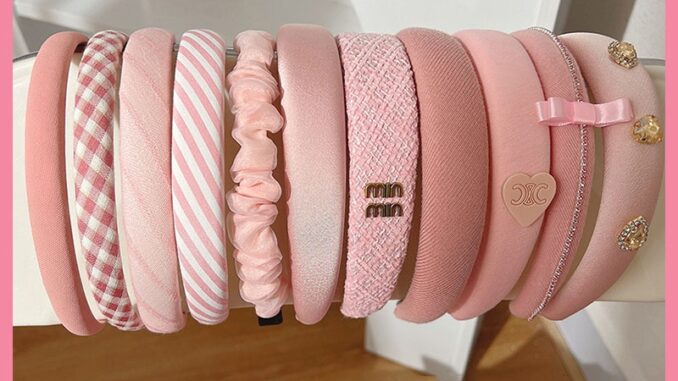 ใหม่ ที่คาดผม แบบกว้าง สีชมพู สไตล์บาร์บี้ สาวหวาน เครื่องประดับผม แฟชั่นหรูหรา ใหม่ ที่คาดผม แบบกว้าง สีชมพู สไตล์บาร์บี้ สาวหวาน เครื่องประดับผม แฟชั่นหรูหรา