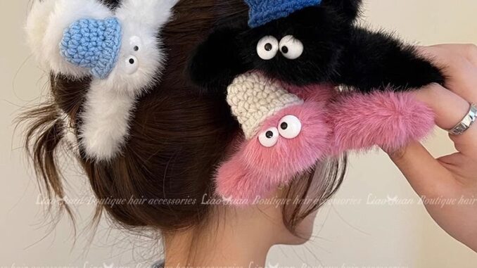 กิ๊บติดผม รูปตุ๊กตาเอลฟ์น่ารัก ขนาดใหญ่ สําหรับผู้หญิง