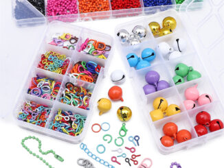 ชุดกล่องพวงกุญแจ จี้สีสเปรย์ แฮนด์เมด DIY
