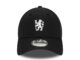 CHELSEA FLORAL PRINT VISOR BLACK 9FORTY CAP