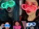 แว่นตาปาร์ตี้ ไฟกระพริบ มีให้เลือกหลายสี คริสต์มาส งานวันเกิด LED glasses