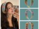 ที่คาดผม ผ้าถัก ยืดหยุ่น หลากสี สไตล์วินเทจ แฮนด์เมด DIY 1 ชิ้น