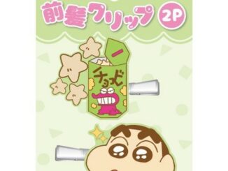 Crayon Shin-chan Hair Clip Set of 2 Green กิ๊บติดผม ชินจัง Shinchan