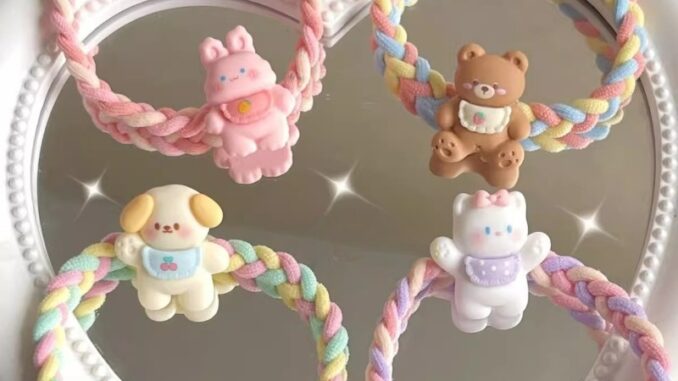 ยางรัดผม แบบถัก ลายการ์ตูนสัตว์น่ารัก สีสันสดใส สําหรับเด็กผู้หญิง ยางรัดผม แบบถัก ลายการ์ตูนสัตว์น่ารัก สีสันสดใส สําหรับเด็กผู้หญิง