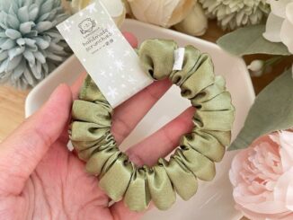 Scrunchie • Petite • Avocado green
