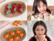 PASUAY กิ๊บหนีบผม ขนาดเล็ก ตกแต่งส้ม สตรอว์เบอร์รี่ เชอร์รี่ | กิ๊บสตรอว์เบอร์รี่