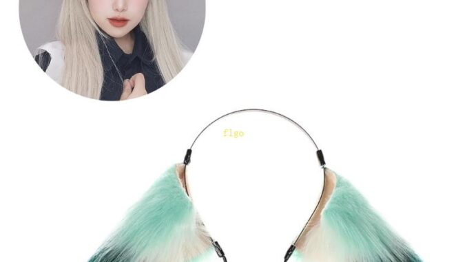 Flgo ที่คาดผมหูหมาป่า คอสเพลย์ แฮนด์เมด สําหรับปาร์ตี้ฮาโลวีน Flgo ที่คาดผมหูหมาป่า คอสเพลย์ แฮนด์เมด สําหรับปาร์ตี้ฮาโลวีน