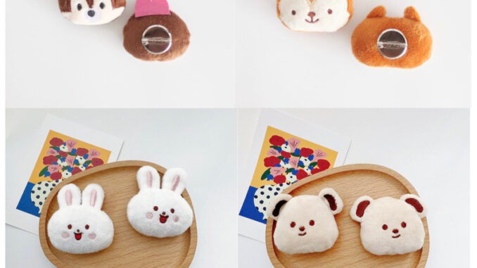 ((พร้อมส่ง)) เข็มกลัดตุ๊กตาติดกระเป๋า กระรอก หมี กระต่าย ((พร้อมส่ง)) เข็มกลัดตุ๊กตาติดกระเป๋า กระรอก หมี กระต่าย
