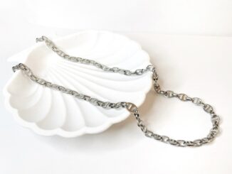 [สินค้ารุ่น S09] Stainless Steel Neck Chain 6mm  สร้อยคอสแตนเลสแท้ 100%  หนา 6 mm รับประกันสินค้า
