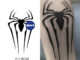 【Mars Tattoo】ใหม่ สติกเกอร์รอยสักชั่วคราว ลายแมงมุม กึ่งถาวร ติดทนนาน 2 สัปดาห์ D241