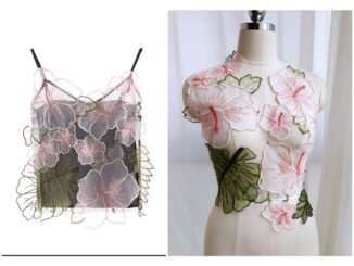 แผ่นผ้าลูกไม้ ปักลายดอกไม้ ขนาดใหญ่ สีชมพู สําหรับตกแต่งชุดแต่งงาน 1 ชุด (5 ชิ้น)
