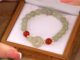 ในไทย-สร้อยข้อมือ Clasp แบนผู้หญิงฝัง Niche ออกแบบสร้อยข้อมือของขวัญวันเกิดสำหรับเพื่อนรักCOD
