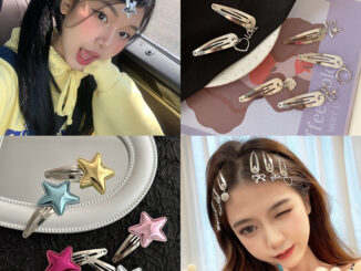 COD 1 บาทรูปดาวห้าแฉก กิ๊บติดผม สีเงินเลือกลายได้ y2kหวานสไตล์ญี่ปุ่นและเกาหลี เครื่องประดับผมแฟชั่น นักเรียนสำหรับผู้หญ