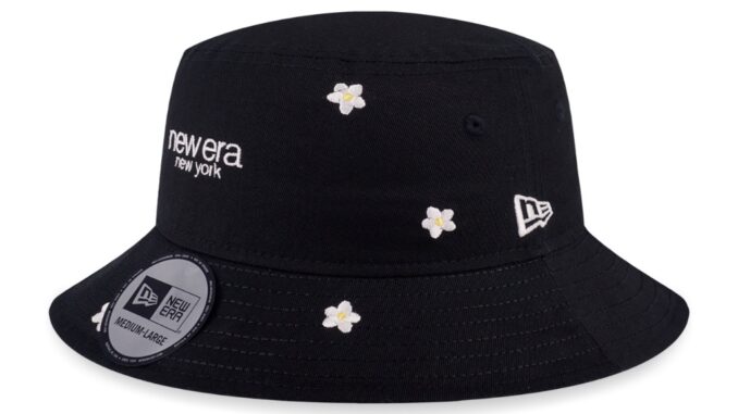 NEW ERA MINI FLORAL BLACK BUCKET 01 13957161