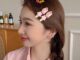 COD-น่ารัก Blush Piggy Hair Clip สไตล์หวาน Pentagram คลิปปากเป็ดการ์ตูน Headwearส่งจากไทย