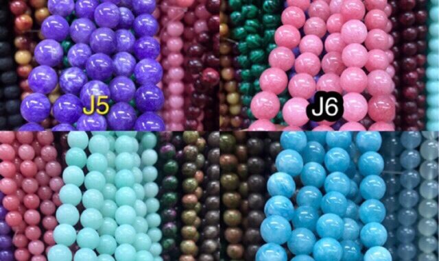หินนำโชค หินแท้ คละสี 10มิล แพ็ค20เม็ด หินนำโชค หินแท้ คละสี 10มิล แพ็ค20เม็ด