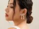 Mxfashione ต่างหูสตั๊ด ประดับโบว์ และไข่มุก เครื่องประดับ สไตล์เกาหลี เรียบง่าย สําหรับผู้หญิง