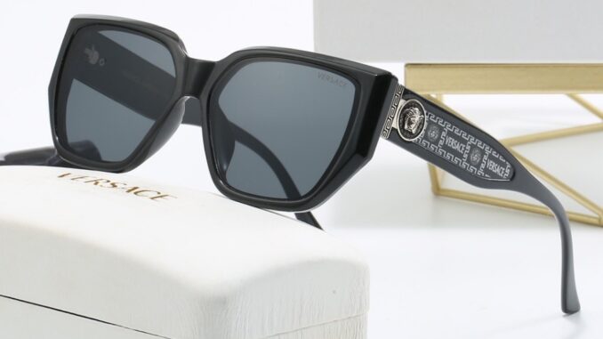 Versace ใหม่ แว่นตากันแดดแฟชั่น หรูหรา คุณภาพสูง กัน UV UV400 2024