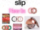 ไลฟ์โค้ดโหด 50% ใหม่ Slip Silk Sadie ยางรัดผมสลิป พร้อมส่ง